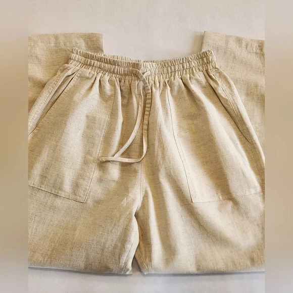 NWT || CHARLIE HOLIDAY || Dalia linen beach pants - Picture 3 of 6